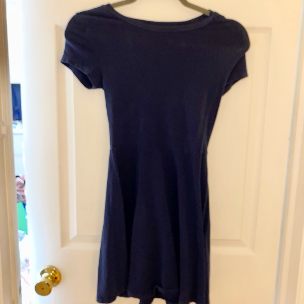 Blue dress